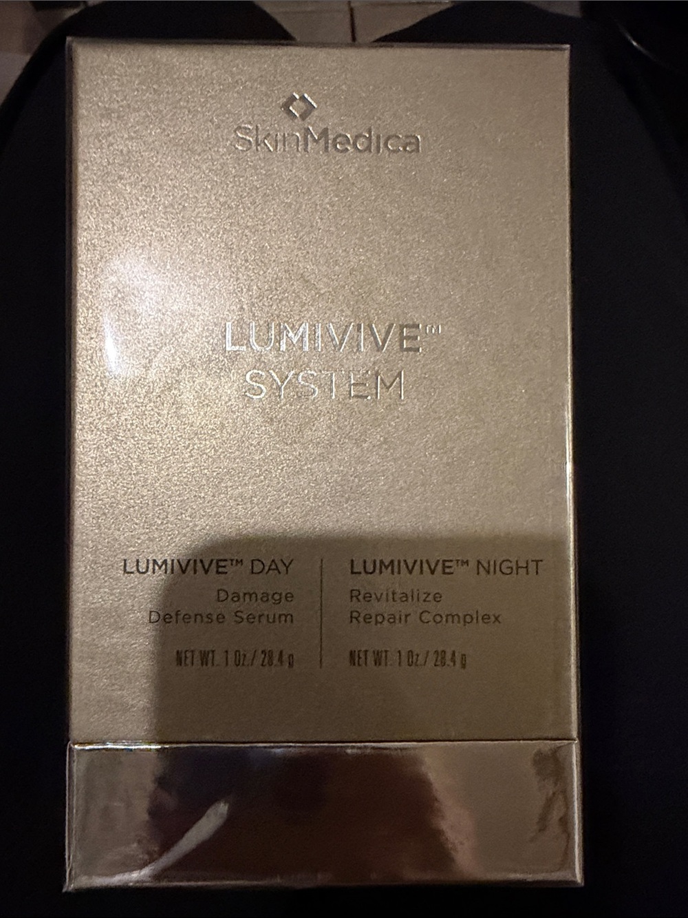 SkinMedica Lumivive System - Gold Packaging